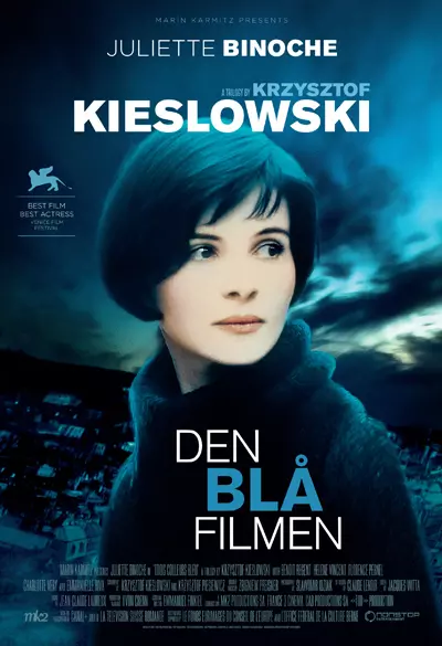 Den blå filmen Poster