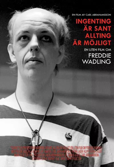 Freddie Wadling – Ingenting är sant, allting är möjligt Poster