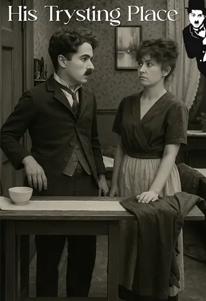 Charlie Chaplin His Trysting Place filmplakat