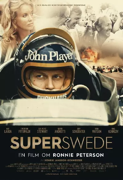 Superswede: En film om Ronnie Peterson filmplakat