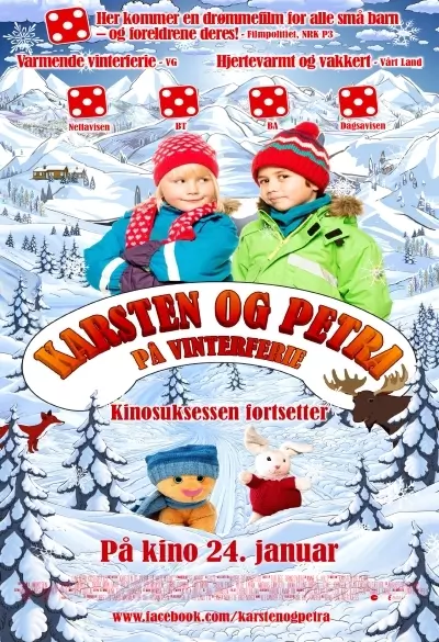 Karsten and Petra on winter holiday filmplakat