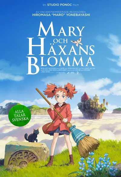 Mary och häxans blomma Poster