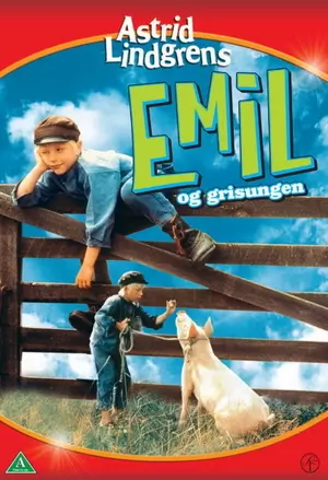 Emil og grisungen filmplakat