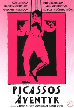 Picassos äventyr filmplakat