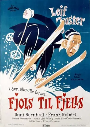Fjols til fjells filmplakat