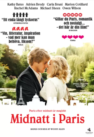 Midnight in Paris Poster