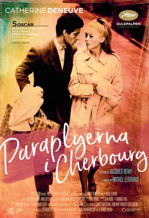 Paraplyerna i Cherbourg filmplakat